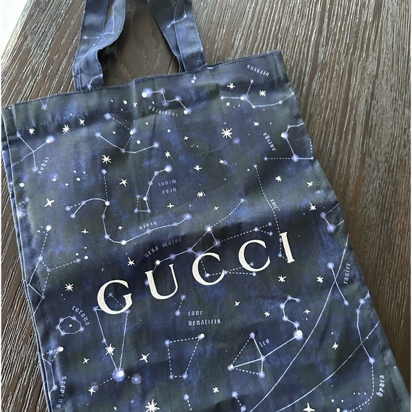 Gucci Linen Shopping Bag - Picture 1 of 4